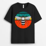Bee Lover Farmer Design Vintage Queen Honeybee Beekeeper T-Shirt
