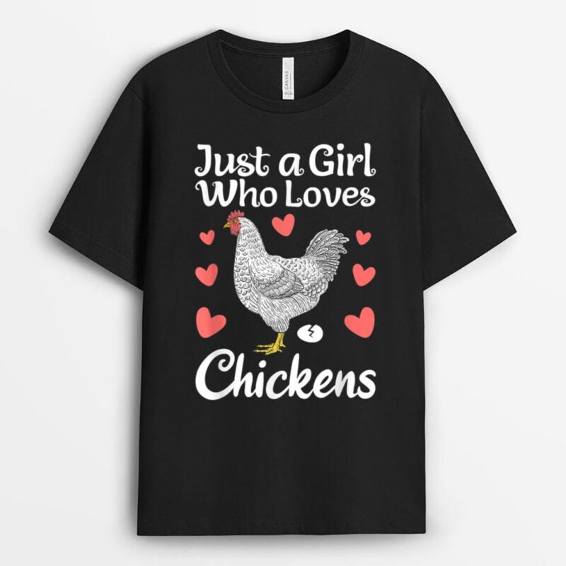 Best Chicken For Women Girls Rooster Poultry Chicken Farmer T-Shirt