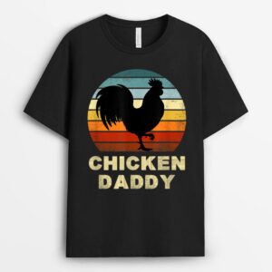 Chicken Daddy  Vintage Chicken Daddy Farmer T-Shirt