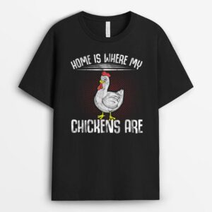 Chicken Farm Hen Flock Farmer T-Shirt