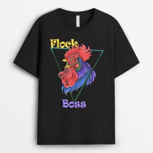 Chicken Farmer Flock Boss T-Shirt