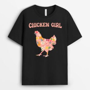 Chicken Girl - Chicken Farming Hen Rooster Chicken Farmer T-Shirt
