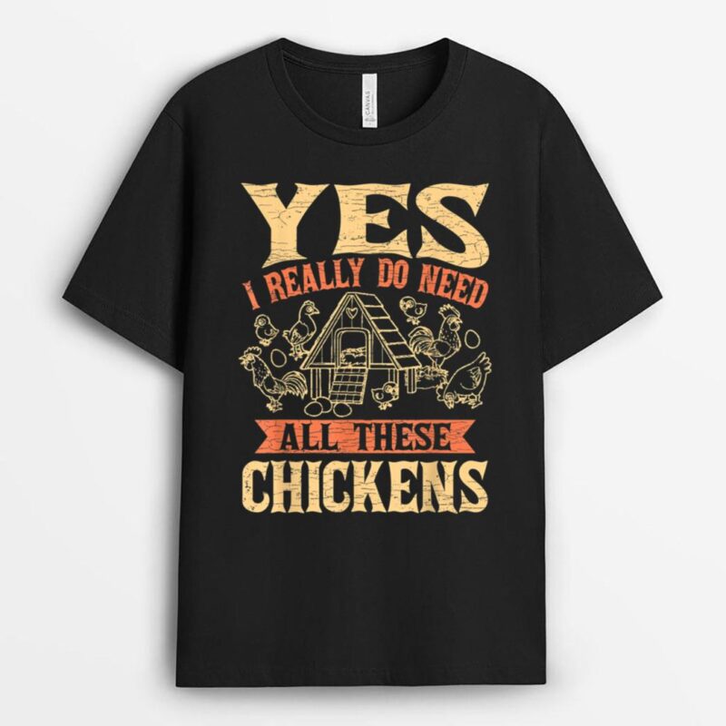 Chicken Lover Chicken Farmer T-Shirt