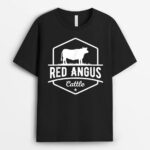 Cow Farmer - Red Angus Cattle T-Shirt