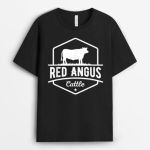 Cow Farmer - Red Angus Cattle T-Shirt