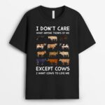 Cow Lover Farming Rancher Joke Humor Funny Dairy Farmer T-Shirt