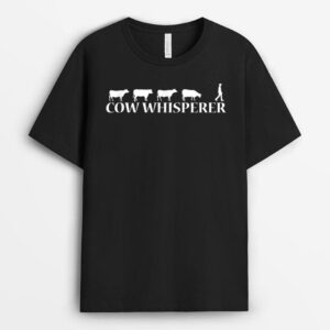 Cow Whisperer Farmer T-Shirt