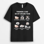 Cow print for cow lover ,funny cow girl print for farmers T-Shirt