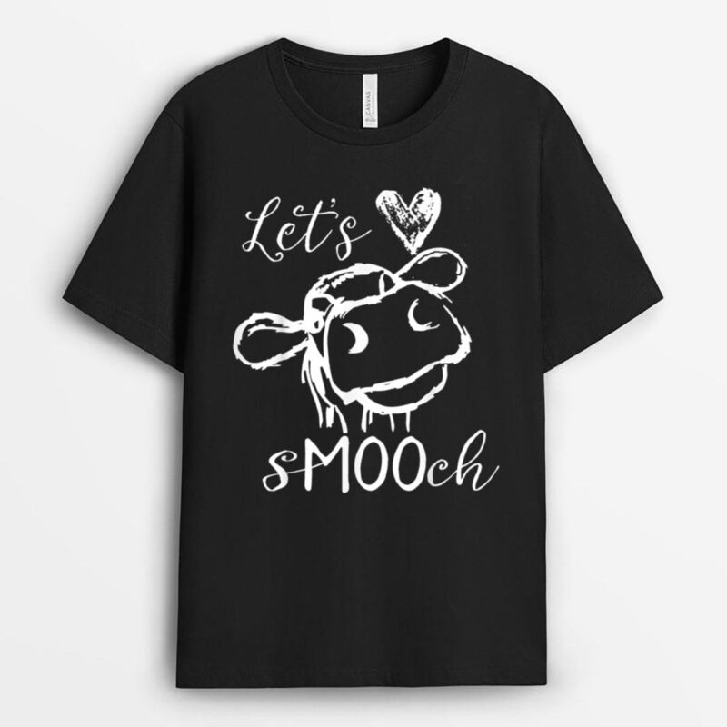 Cows Let's MOOch Funny Cows Farmer T-Shirt