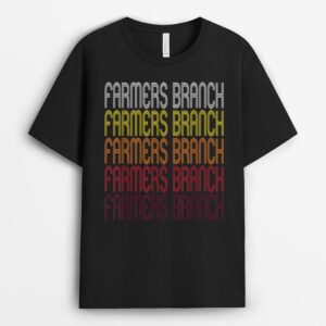 Farmers Branch, TX  Vintage Style Texas T-Shirt