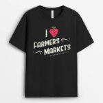 Farmers Market I Heart Love Farmers Markets T-Shirt