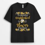 Floral Farmer Friendly Neighborhood Flower Farmer T-Shirt