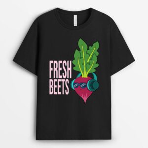Fresh Beats Beets Farmer T-Shirt