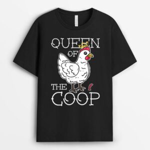 Funny Chicken Farmer Girl T-Shirt