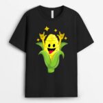 Funny Corn Design Corn On Cob Dancing Farmers T-Shirt