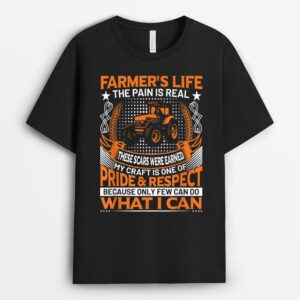 Funny Farmeru2019s Life Tractors Planting Crops Men Women T-Shirt