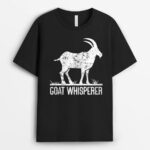 Goat Whisperer  Local Farm Lover Funny Goat Farmer T-Shirt