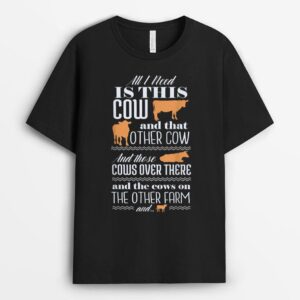 I Need More Cows - Live Stock Farming & Funny Cow Farmer T-Shirt