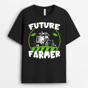 Kids Farm Tractor Boy Future Farmer T-Shirt