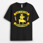 Life Is Better With Farm Animals - Farmer T-Shirt