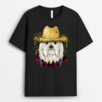 Maltese Farmer Maltese Dog Lover T-Shirt