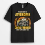 Mens Awesome Iowa Corn Farmer T-Shirt