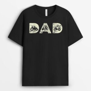 Mens Tractor Dad Farming Father Farm Lover Farmer Daddy T-Shirt
