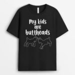 My Kids Are Buttheads Goat Mom Farmer T-Shirt