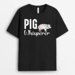 Pig whisperer Farmer t  and Funny BBQ Piggy Lovers Farm T-Shirt
