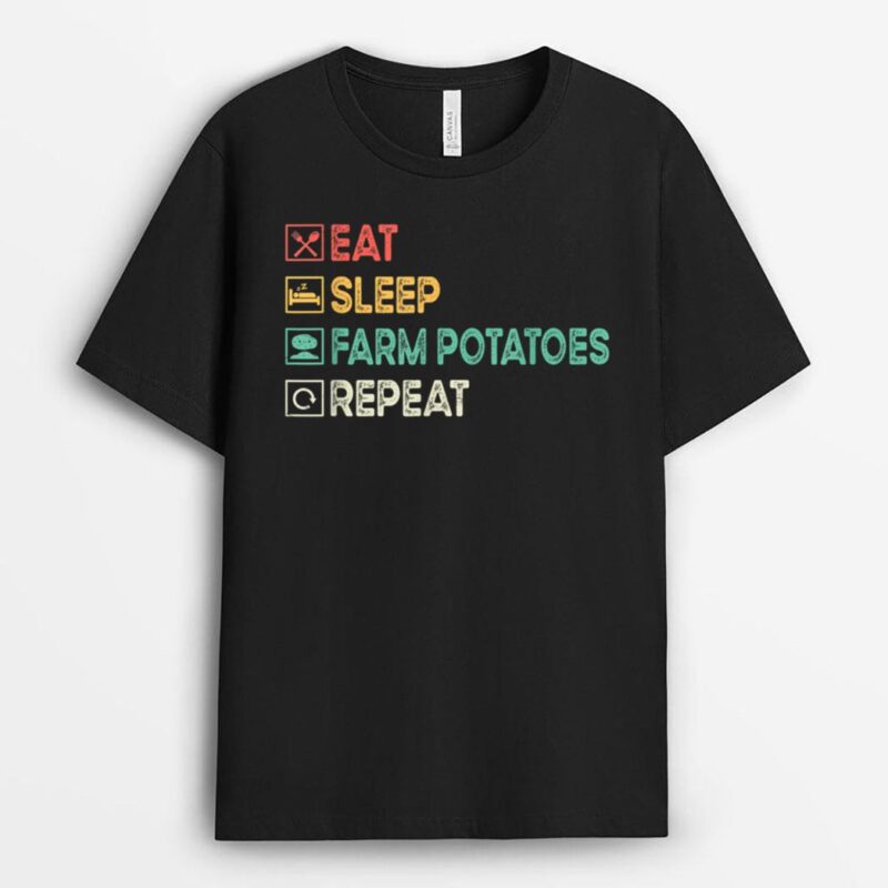 Potato Farm - Potato Farmer Lifestyle Veggie Farming Lover T-Shirt