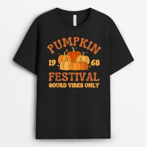 Pumpkin Festival Gourd Vibes Only Farmer Pumpkin Patch T-Shirt