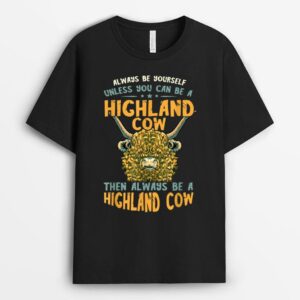 Scottish Highland Cow Scottish Highland Cattle Farmer Lover T-Shirt