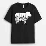 Sheep Whisperer Flower Funny Farming Farm Animal Farmer Gift T-Shirt