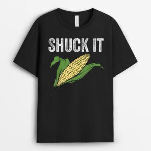 Shuck It Funny Farmer Corn Lover Market Festival T-Shirt