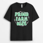 Support Local Farmers, Wives, Farm, Farming, Cows Fun T-Shirt