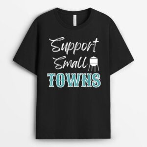 Support Small Towns, Farm Western Country Boho Farmers Teen T-Shirt