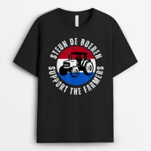 Support the Farmers The Netherlands Political Protest T-Shirt