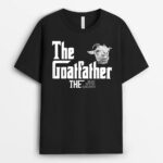 The Goatfather Farm Animal Farmer Rancher Goat Dad Lover T-Shirt