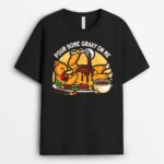 Turkey Pilgrim Farmer Animal Lover Funny Thanksgiving T-Shirt