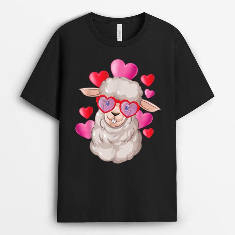 Valentine Sheep Lover - Flock Herder Sheep Farmer T-Shirt