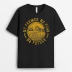 Vintage Farm No Farmer No Food No Future Farming Farm Lover T-Shirt